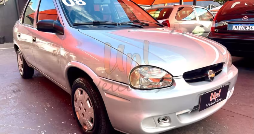 Chevrolet Classic M/ LIFE - Prata - 2007/2008