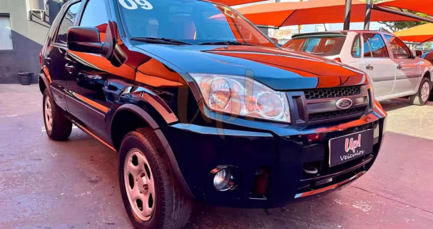 Ford EcoSport XLS1.6FLEX - Preta - 2009/2009