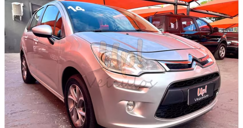 Citroën C3 CITROEN /C3 90M TENDANCE - Prata - 2013/2014