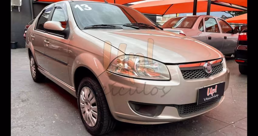 Fiat Siena EL 1.0 FLEX - Bege - 2012/2013