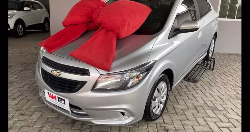 Chevrolet Onix JOY 1.0 MT - Prata - 2019/2019