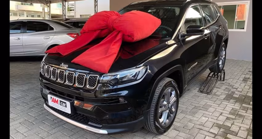 Jeep Compass LONGITUDE 1.3 T270 - Preta - 2023/2023