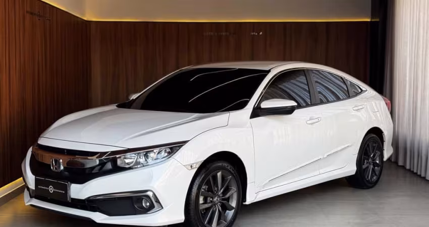 Honda Civic EX CVT - Branca - 2021/2021