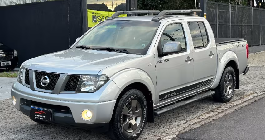 NISSAN FRONTIER SE ATTACK 2.5. COMPLETA, MANUAL, CHAVE COPIA, ESTEPE USO, VEICULO SUPER CONSERVADO