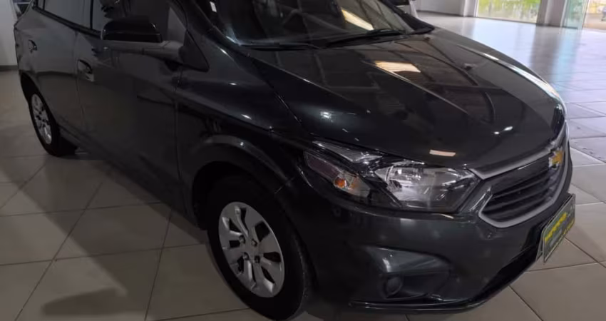 Chevrolet Onix HATCH LT 1.0 8V FlexPower 5p Mec.  - Cinza - 2017/2018