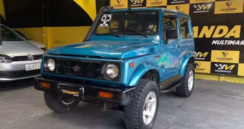 Suzuki Samurai 1992 1.3 jx metal top 4x4 16v gasolina 2p manual