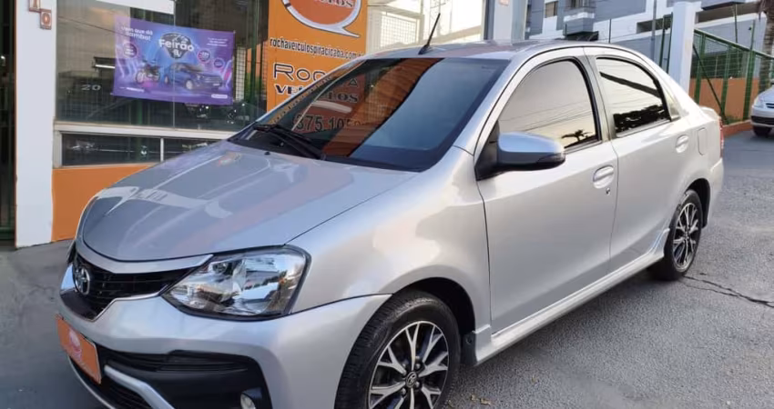 TOYOTA Etios Sedan 1.5 16V 4P FLEX PLATINUM AUTOMÁTICO