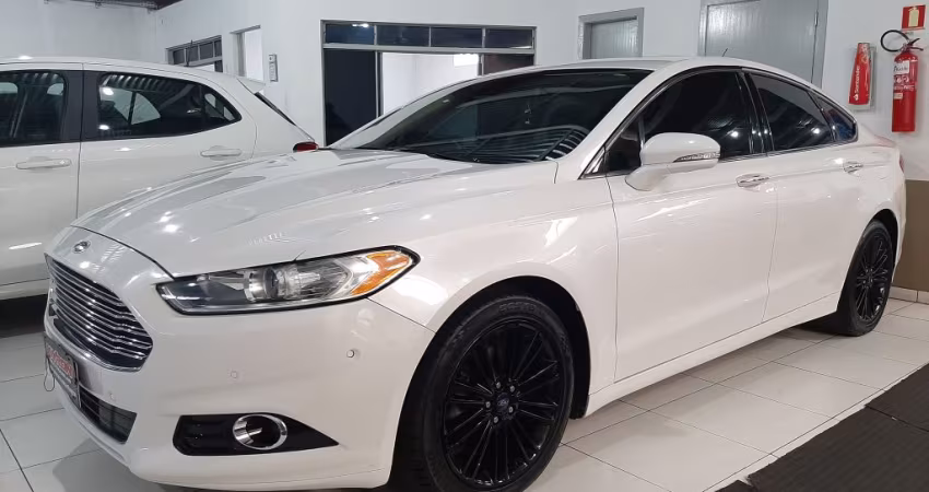 FORD FUSION TITANIUM AWD GTDI 2.0 AUTOMÁTICO 6 MARCHAS COM TETO SOLAR ELÉTRICO 