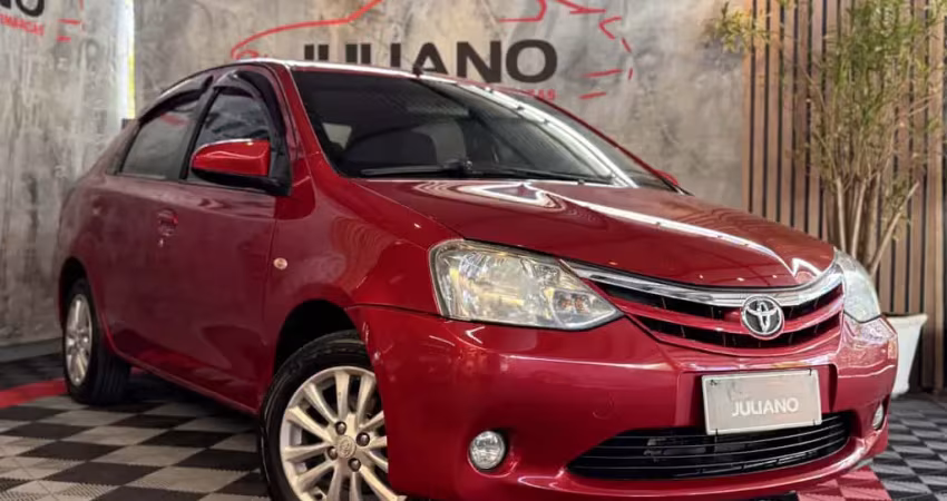 Toyota ETIOS XLS Sedan 1.5 Flex 16V 4p Mec. 2014 Flex