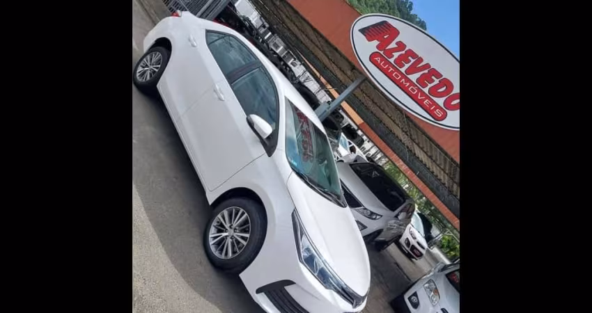 Toyota Corolla GLi 1.8 Flex 16V  Aut.  - Branca - 2017/2018