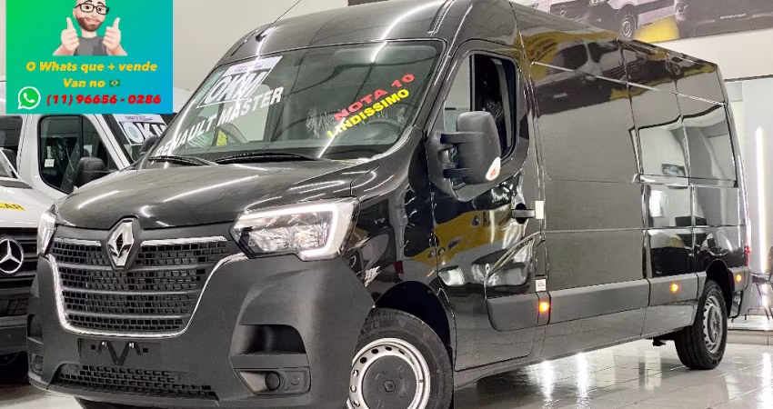 Renault Master L3H2 Furgão Zero KM Ano 2025 ( Transformo também em Escolar e Executiva )