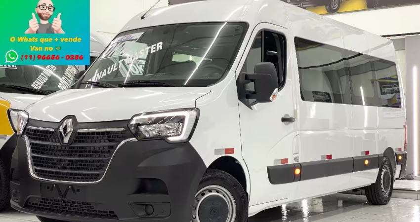 Renault - Master L3H2 Longa Executiva Prime 16 lugares Zero KM Ano 2025/2026