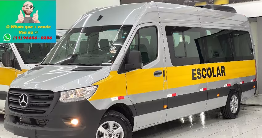 Mercedes Benz - Sprinter Escolar 417 Extra longa Hitech 28 lugares (27+1) Oportunidade!!!