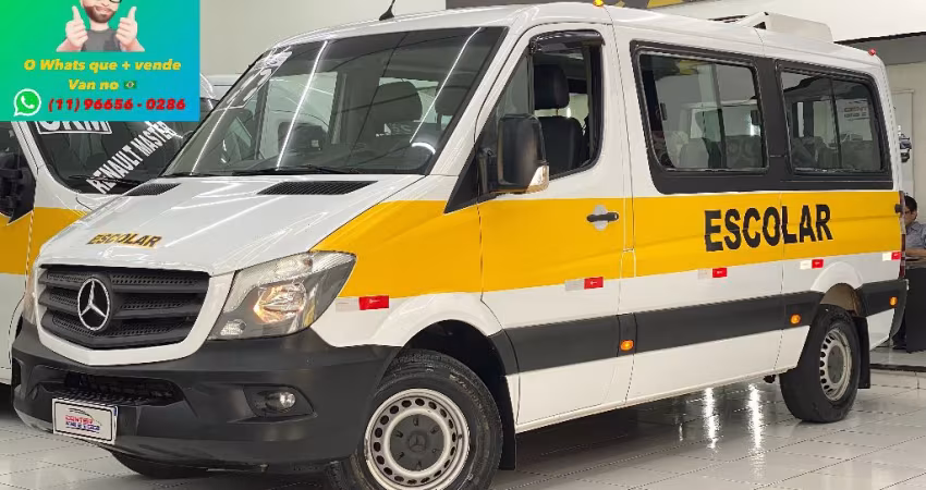 Mercedes Benz - Sprinter 415 Teto baixo 20 lugares (19+1) Completa Novísssima!!!
