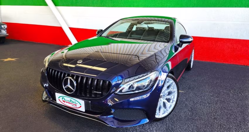 Mercedes Benz C180 Coupe 1.6 Turbo, Top de Linha, Com Apenas 48.000 Km Originais!