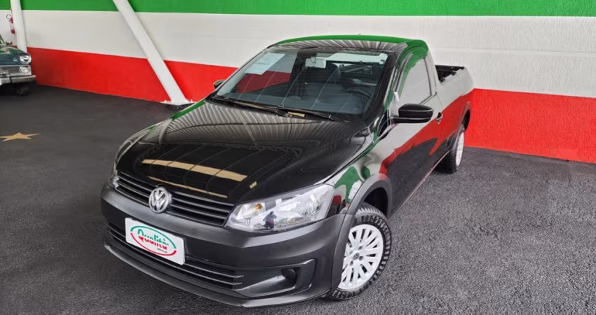 Saveiro Trend Line 1.6 Flex, Impecável, Básica, Baixa Km. Lindo Pick-up. Super Conservada. Analiso T