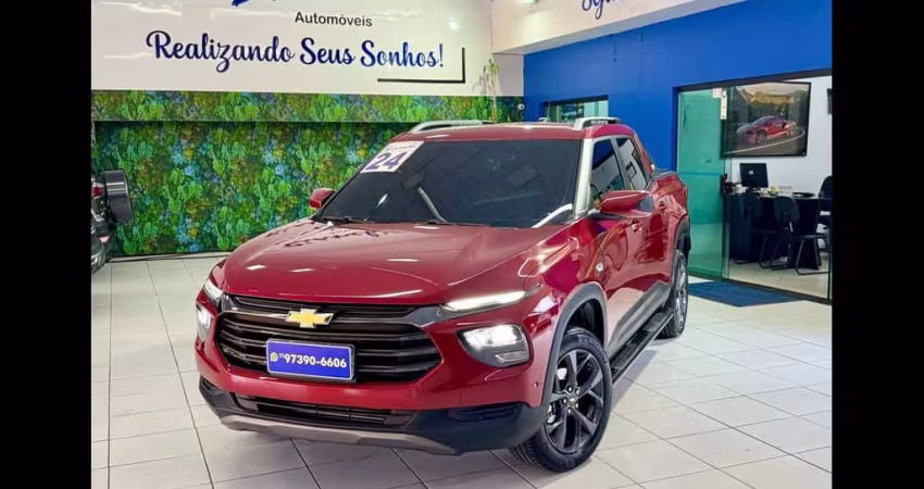 Chevrolet Montana PREMIER 1.2 Turbo Flex 12V Aut. - Vermelha - 2023/2024