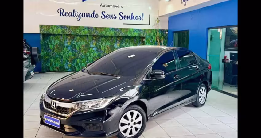 Honda City Sedan Personal 1.5 Flex 16V Aut.  - Preta - 2019/2019