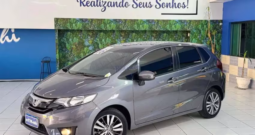 Honda Fit EXL CVT - Cinza - 2016/2016