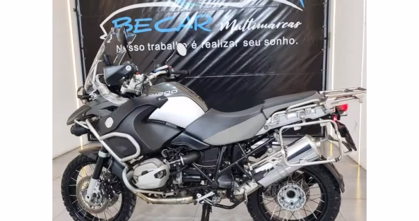 BMW R 1200 GS I/ R  ADVENTURE - Cinza - 2011/2012