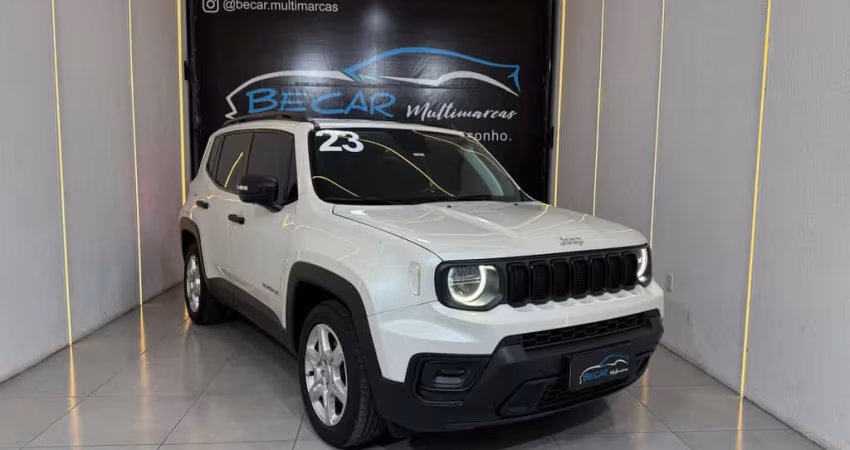 Jeep Renegade Sport T270 1.3 TB 4x2 Flex Aut.  - Branca - 2022/2023