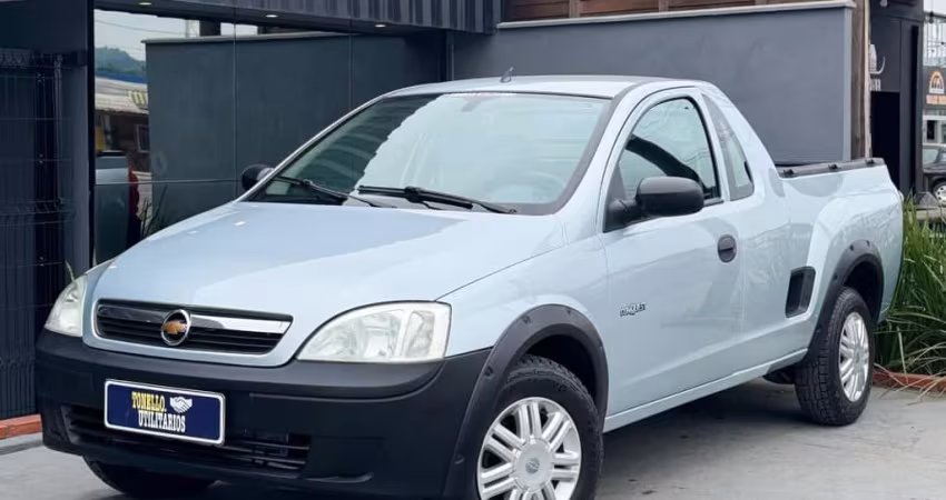 Chevrolet Montana 1.4 8V Conquest ECONOFLEX  2p  - Prata - 2008/2008