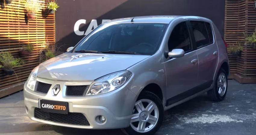 Renault SANDERO Privilège  1.6  2009 Flex  ótimo para o dia a dia