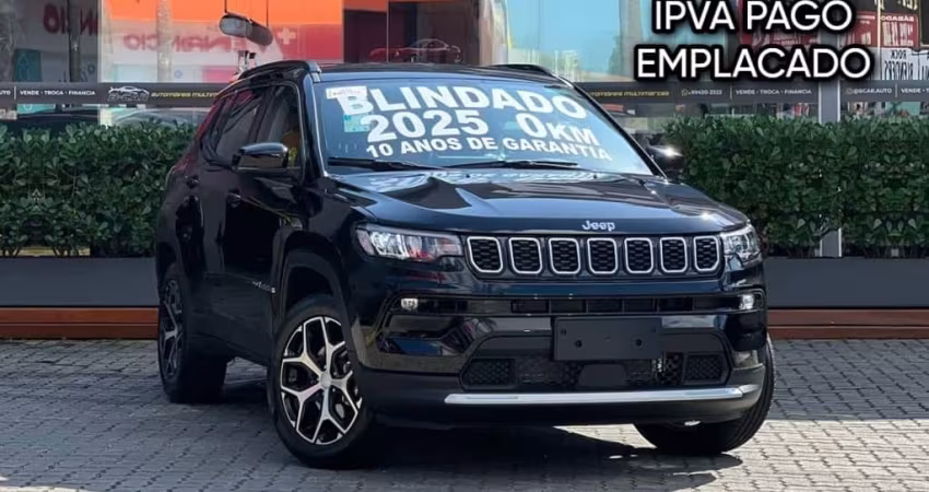 Jeep Compass 2025 1.3 t270 turbo flex longitude at6
