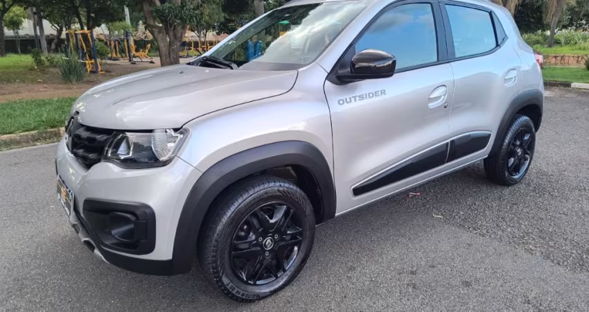 kwid 1.0 outsider 2022 completo novissimo