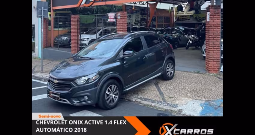 Chevrolet ONIX 1.4 MPFI ACTIV 8V FLEX 4P AUTOMÁTICO