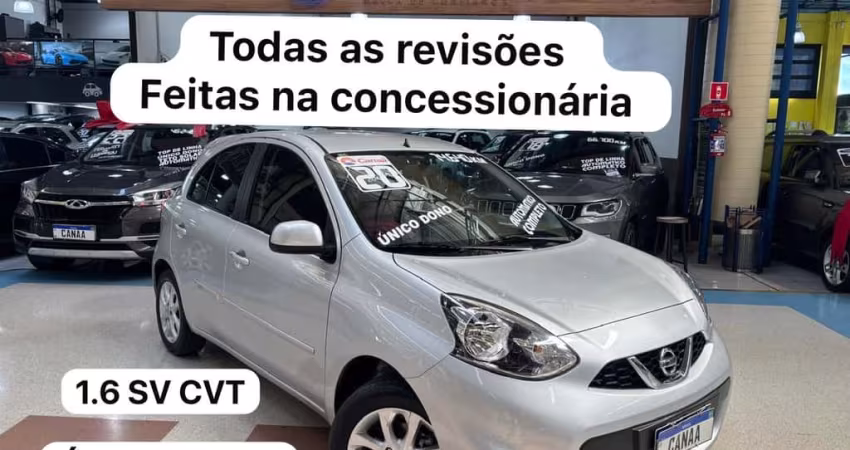 NISSAN MARCH 1.6 SV FLEXSTART 16V 4P