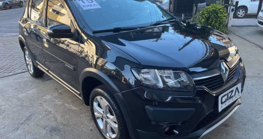 SANDERO STEP 1.6 Flex Automático Apenas 94 mkm 2015