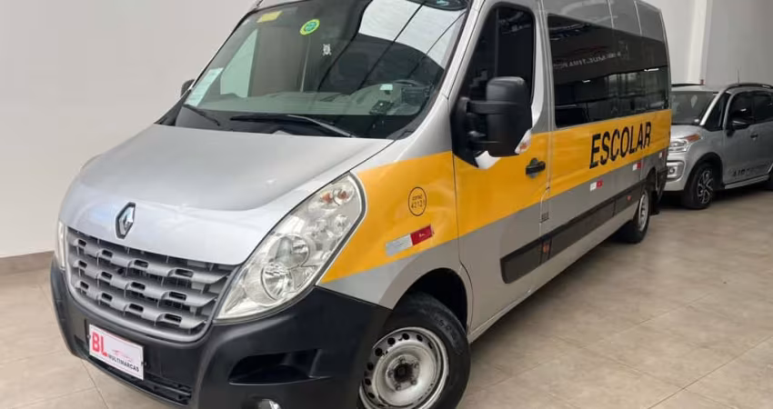 Renault Master 2015 2.3 dci minibus executive l3h2 16 lugares 16v diesel 4p manual