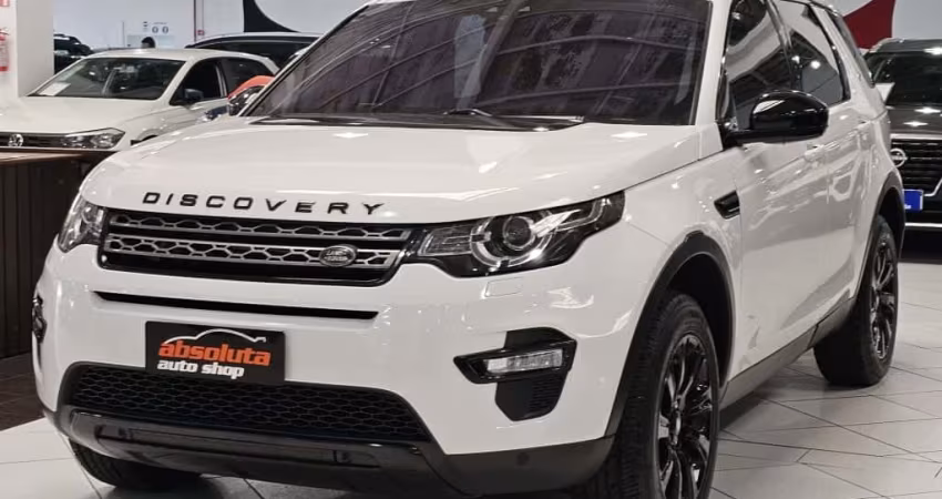 LAND ROVER DISCOVERY SPORT SE 2.0 4X4TURBO GASOLINA AUTOMÁTICO - 2018 - BRANCO