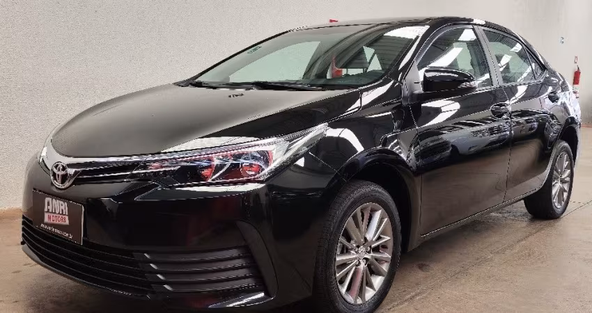 Corolla Gli Upper 1.8 Flex Automático Completo 2019