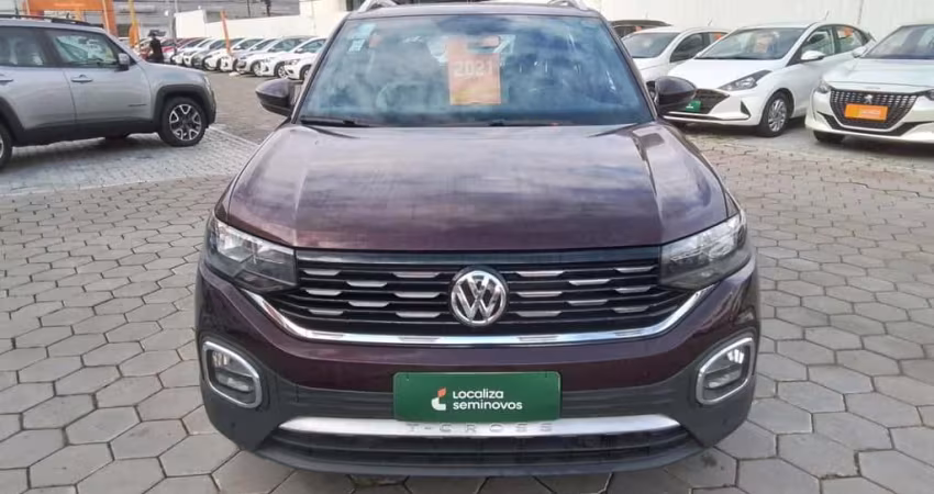 Volkswagen T-cross 2021 1.4 250 tsi total flex highline automático