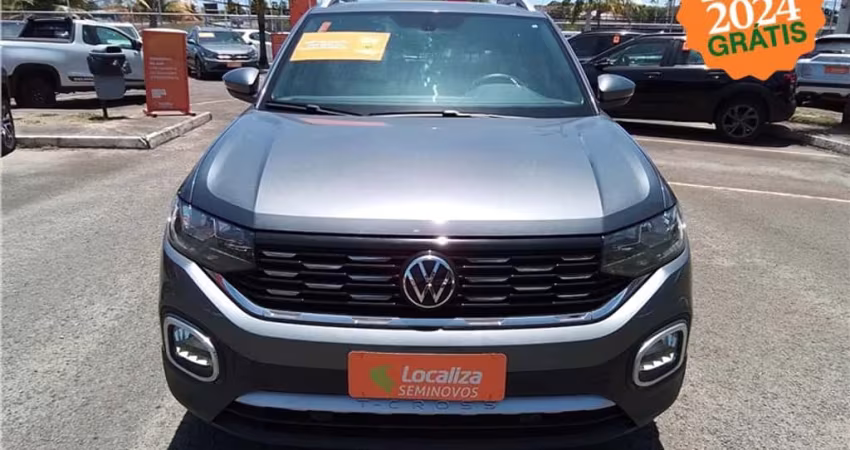 Volkswagen T-cross 2022 1.4 250 tsi total flex highline automático