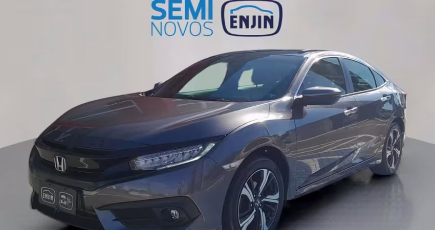 Honda Civic Sedan TOURING 1.5 Turbo 16V Aut.4p - Cinza - 2019/2019