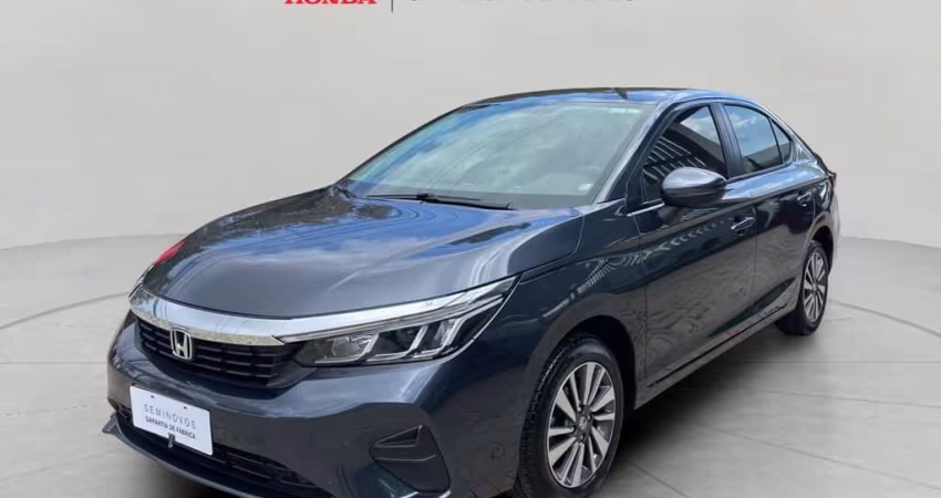 Honda City nullSedan LX 1.5 Flex 16V 4p Aut. - Cinza - 2024/2025