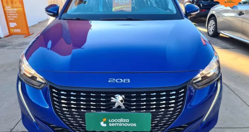Peugeot 208 2022 1.6 16v flex allure at6