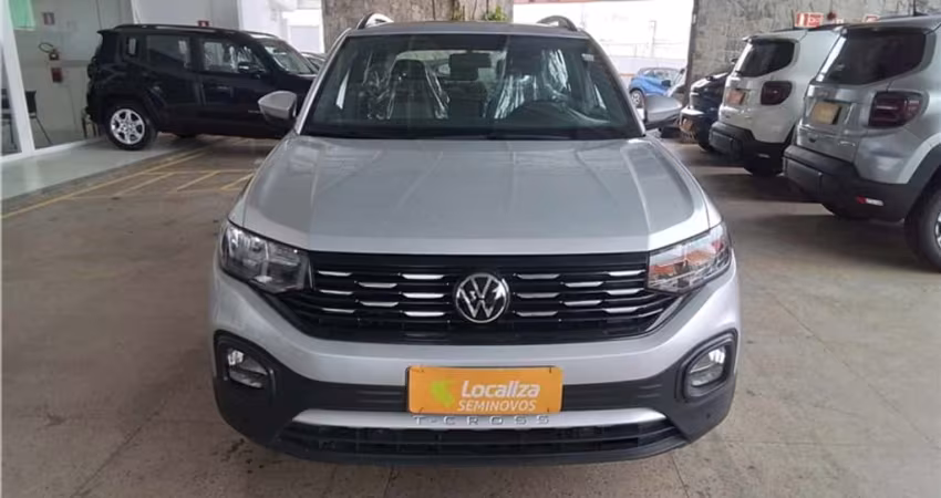 Volkswagen T-cross 2023 1.0 200 tsi total flex comfortline automático