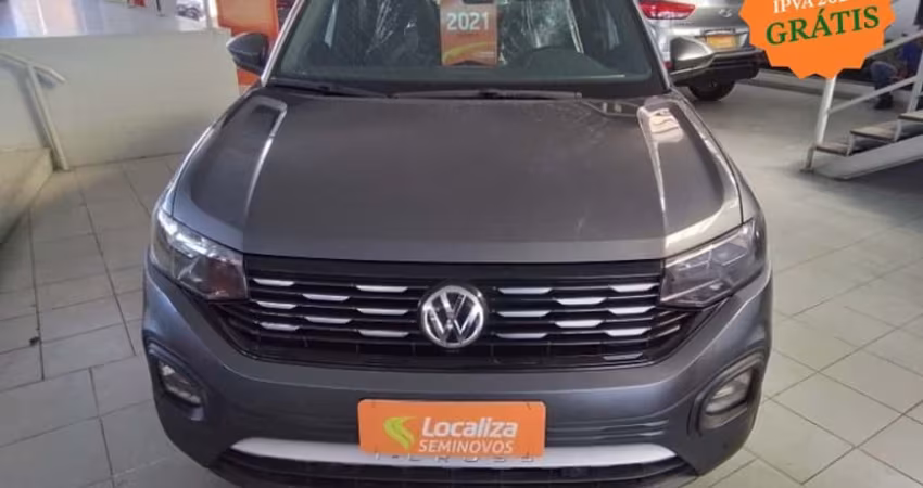 Volkswagen T-cross 2021 1.0 200 tsi total flex comfortline automático
