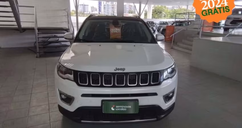 Jeep Compass 2021 2.0 16v flex limited automático