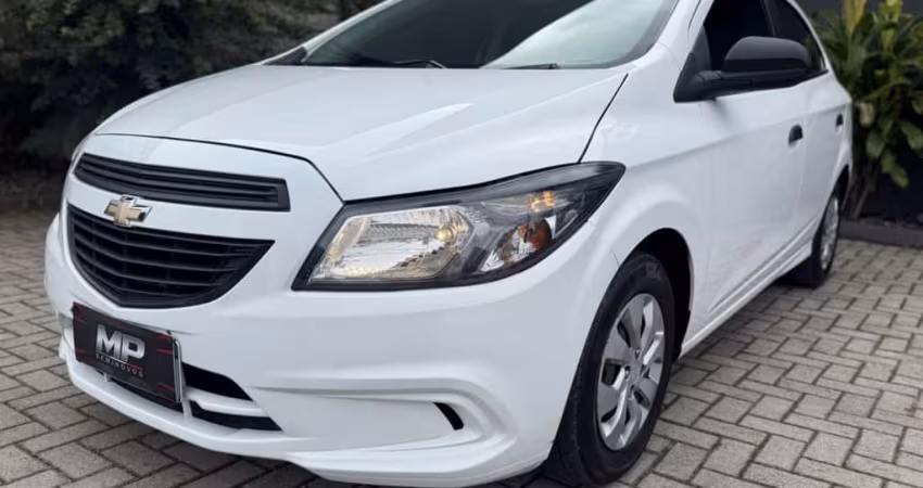 Chevrolet Onix HATCH Joy 1.0 8V Flex 5p Mec.  - Branca - 2018/2019