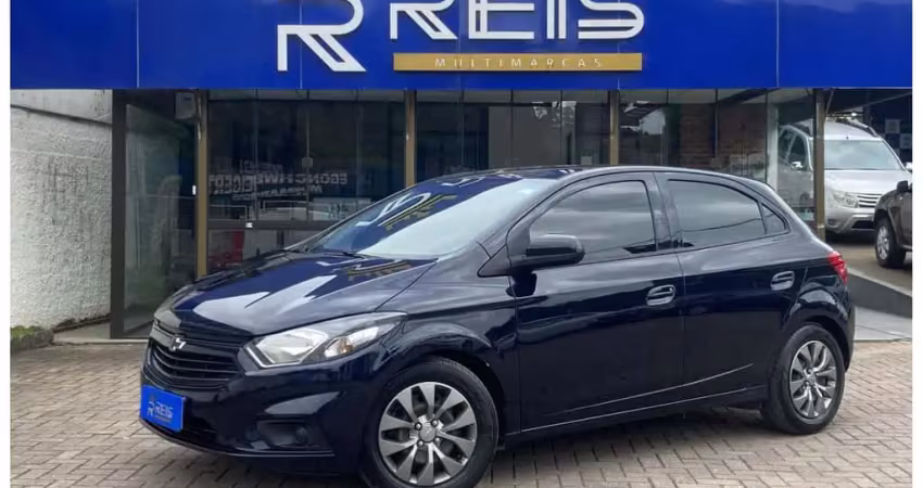 Chevrolet Onix JOY Hatch 1.0 8V Black Edition Flex Mec. - Azul - 2020/2021