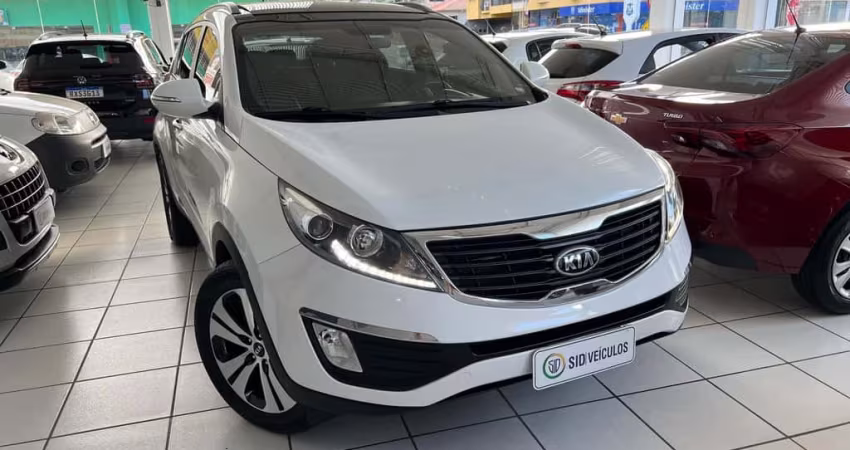 Kia Sportage EX 2.0 16V/ 2.0 16V Flex Aut.  - Branca - 2013/2014