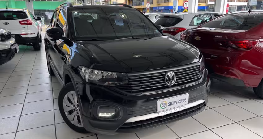 Volkswagen T-Cross Sense 200 TSI 1.0 Flex 5p Aut.  - Preta - 2022/2022