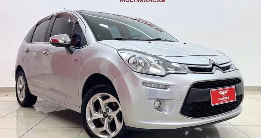 C3 1.5 Exclusive 2016 Impecável! Baixo Km!
