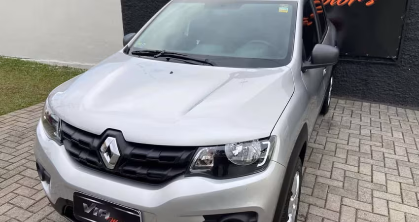   RENAULT KWID 1.0 12V SCE ZEN MANUAL (FLEX) - 2020/2021 - PRATA - 4 portas