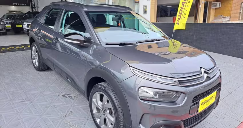 Citroën C4 FEEL 1.6 FLEX AUTOMATICA  - Cinza - 2021/2022